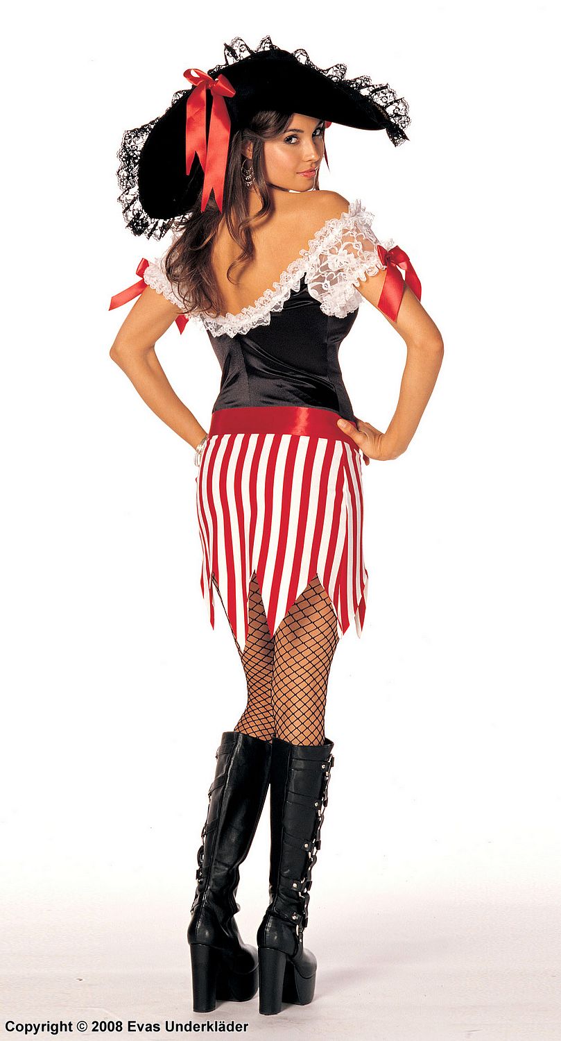 Kostym, kvinnlig pirat